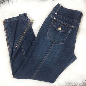 [Michael kors] Zipper Cropped Jeans